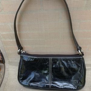 Wilson’s leather black bag